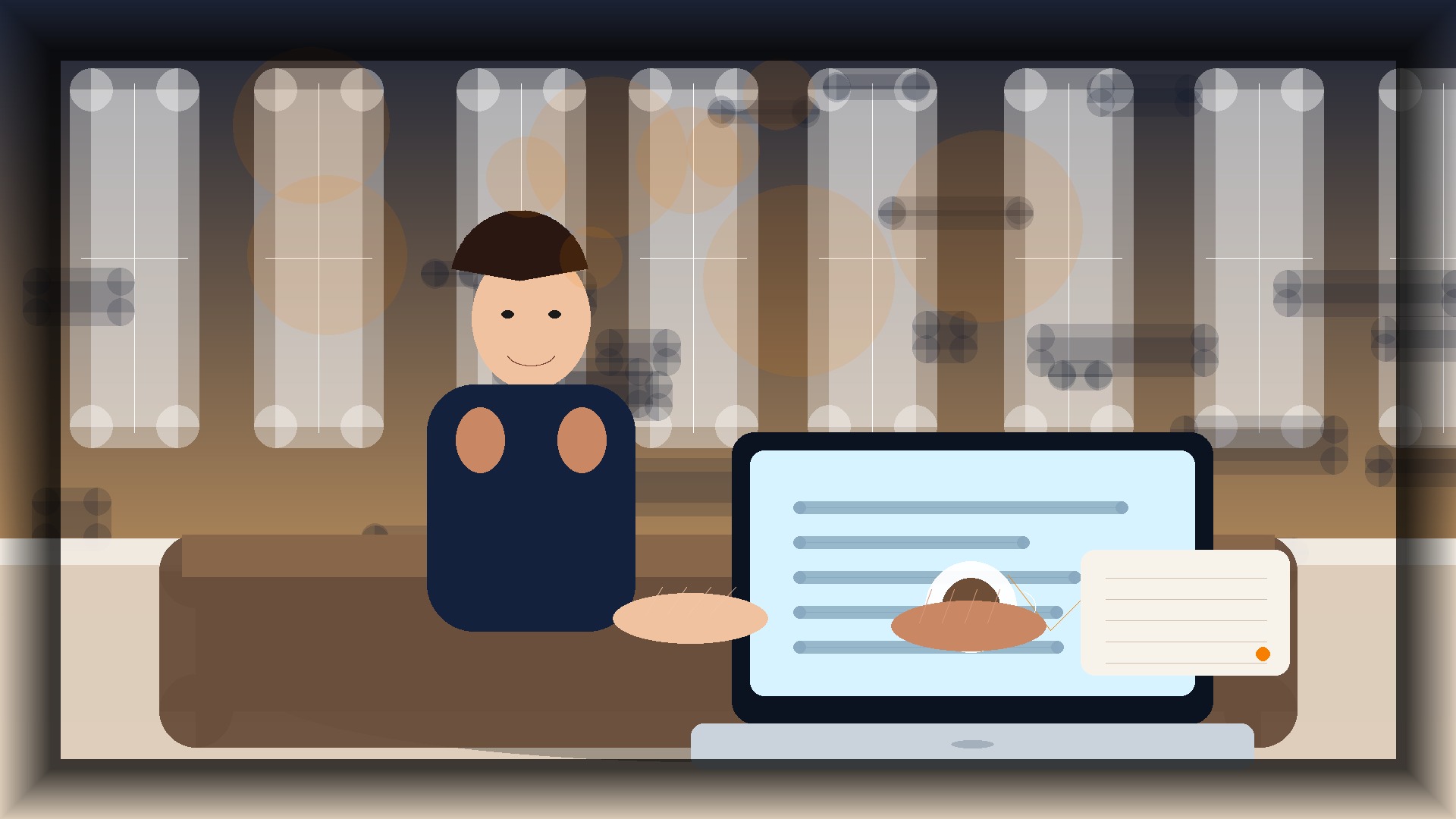 Imagem humanizada relacionada a Temas WordPress para marketplace