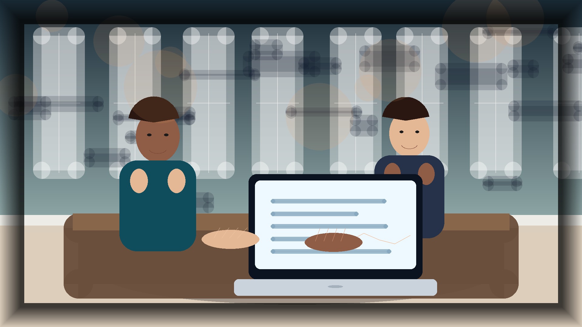Imagem humanizada relacionada a Desenvolvimento de sites profissionais