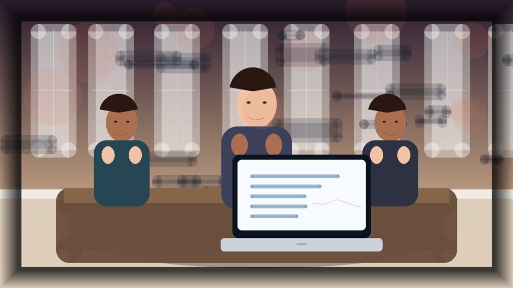 Imagem humanizada relacionada a Performance e velocidade de sites