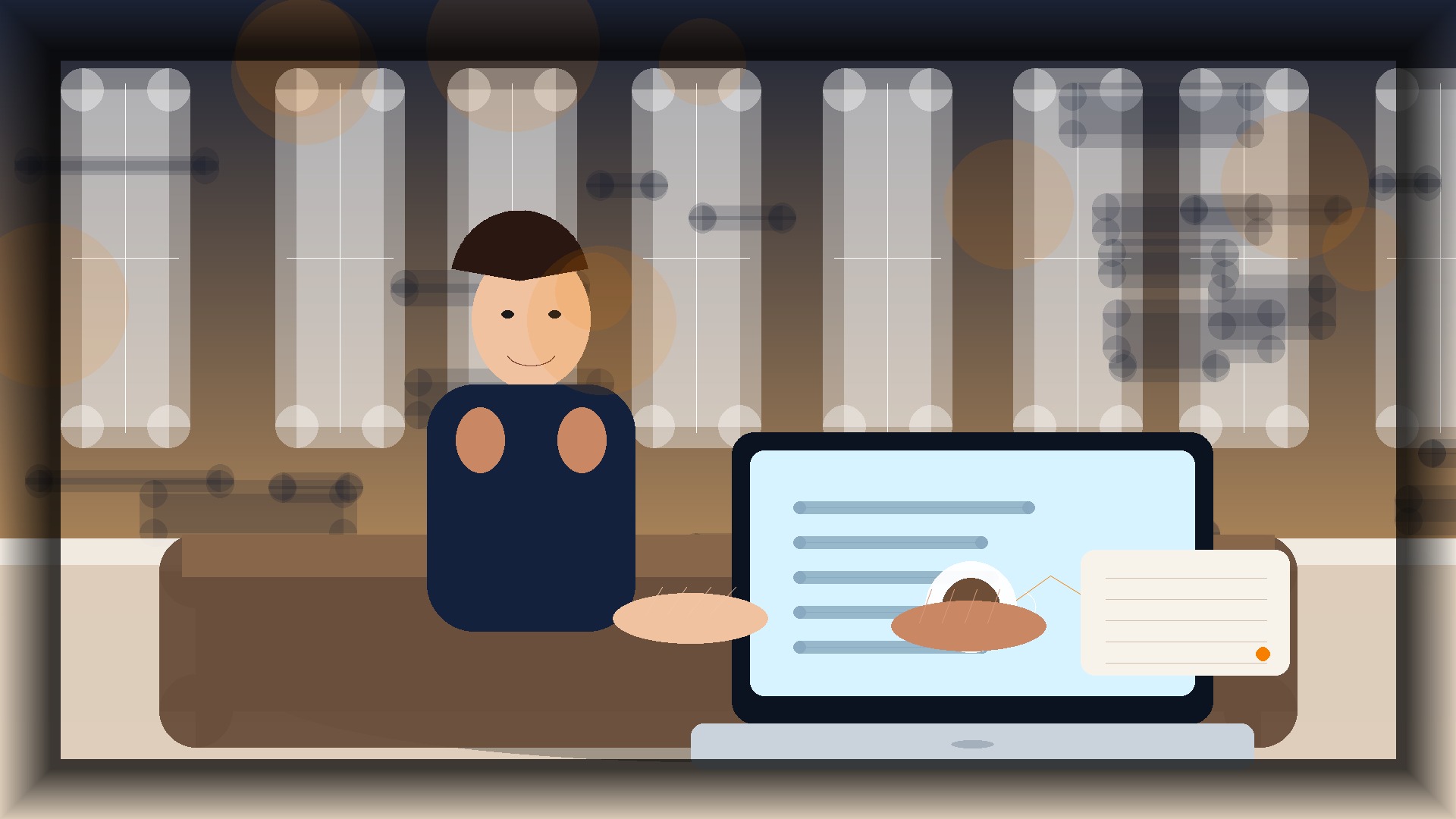 Imagem humanizada relacionada a SEO para e-commerce