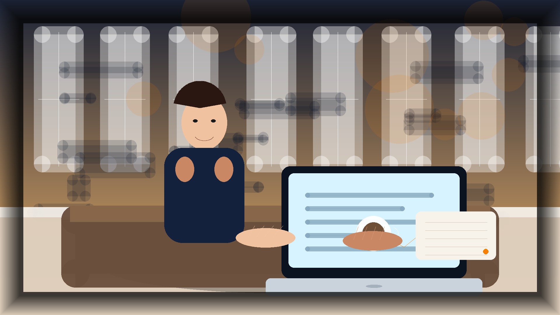 Imagem humanizada relacionada a UX/UI Design