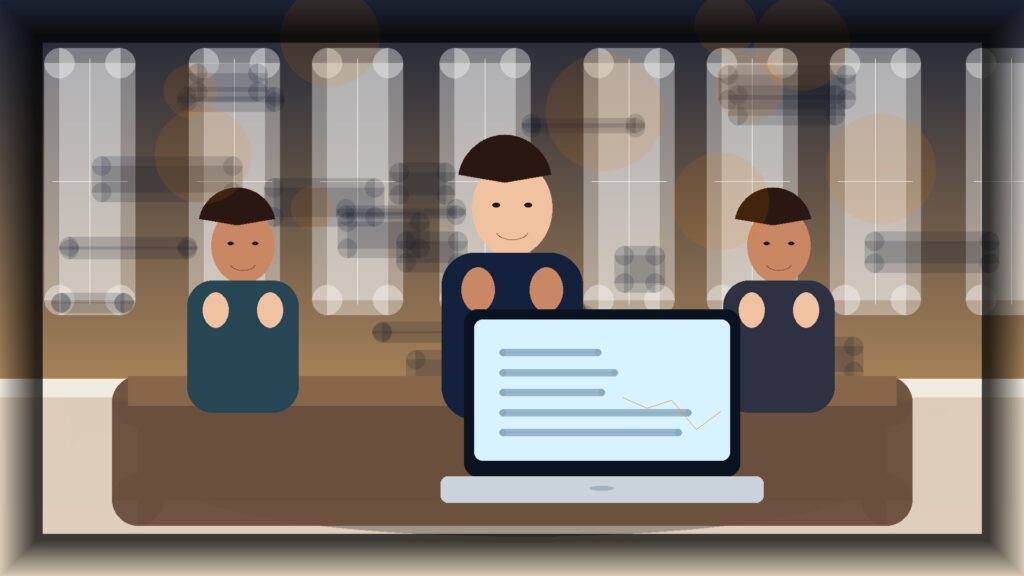 Imagem humanizada relacionada a Domínios e configuração de sites
