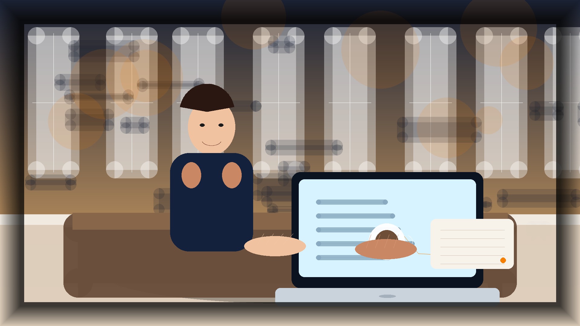 Imagem humanizada relacionada a Inteligência artificial no marketing