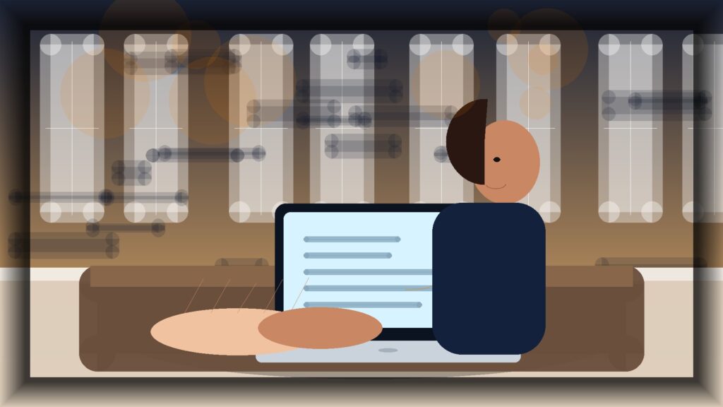 Imagem humanizada relacionada a Design de sites modernos