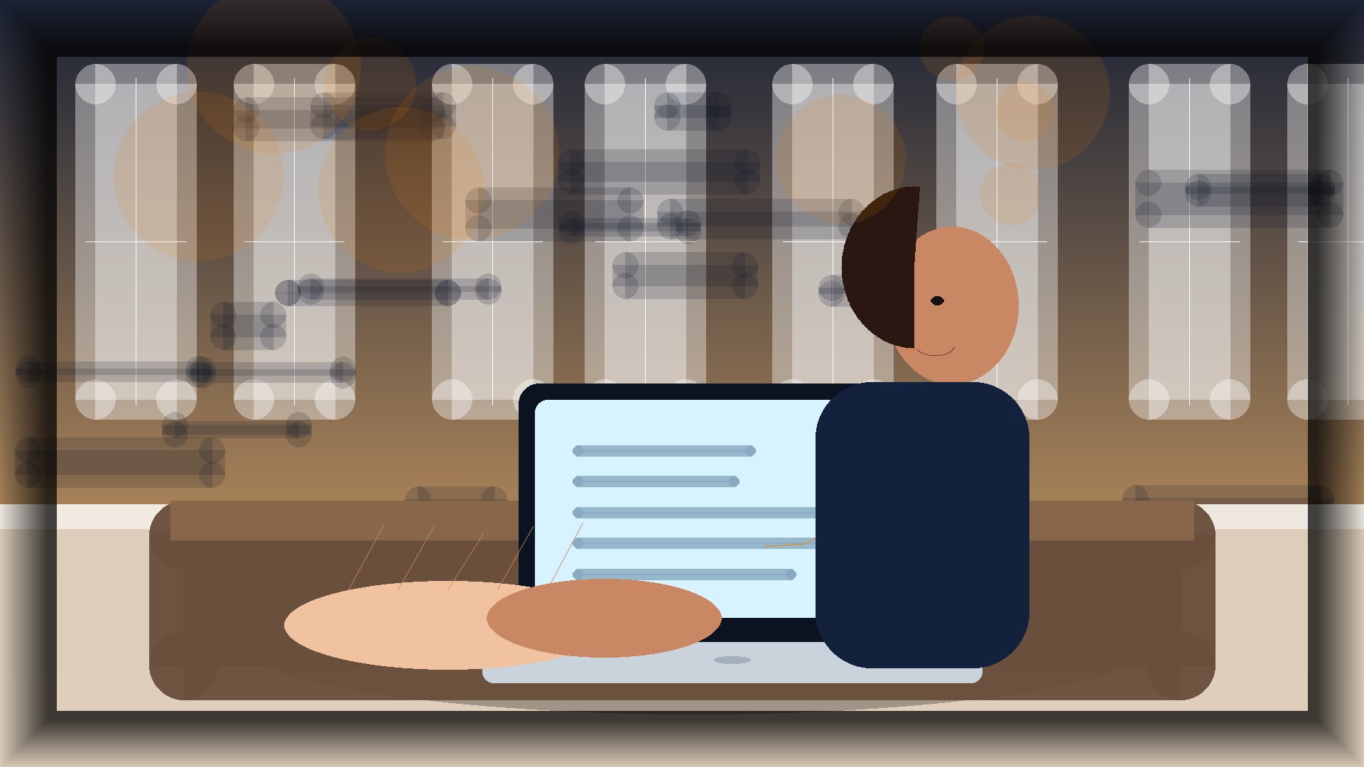 Imagem humanizada relacionada a Design de sites modernos