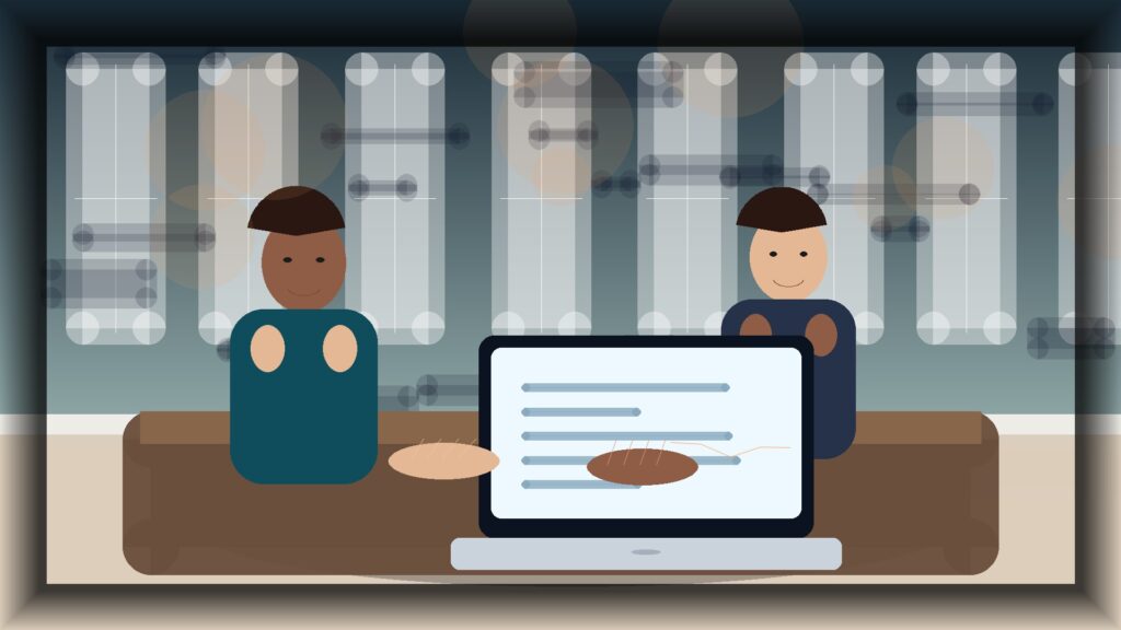 Imagem humanizada relacionada a Performance e velocidade de sites