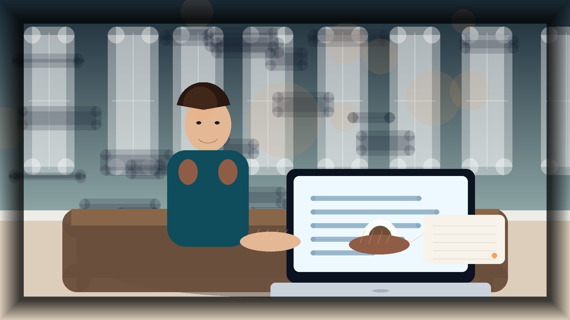 Imagem humanizada relacionada a SEO para e-commerce