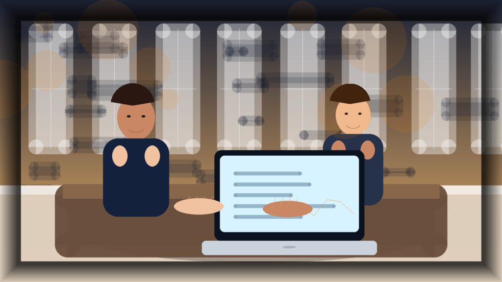 Imagem humanizada relacionada a Marketing digital para pequenas empresas