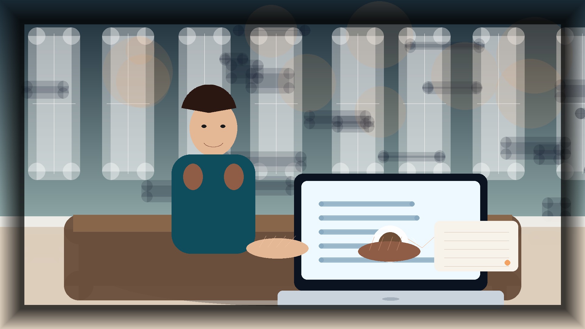 Imagem humanizada relacionada a Segurança em WordPress