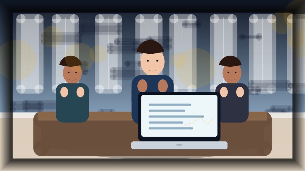 Imagem humanizada relacionada a Domínios e configuração de sites