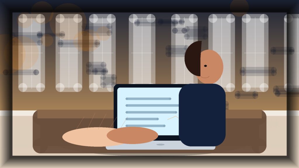 Imagem humanizada relacionada a Google Analytics
