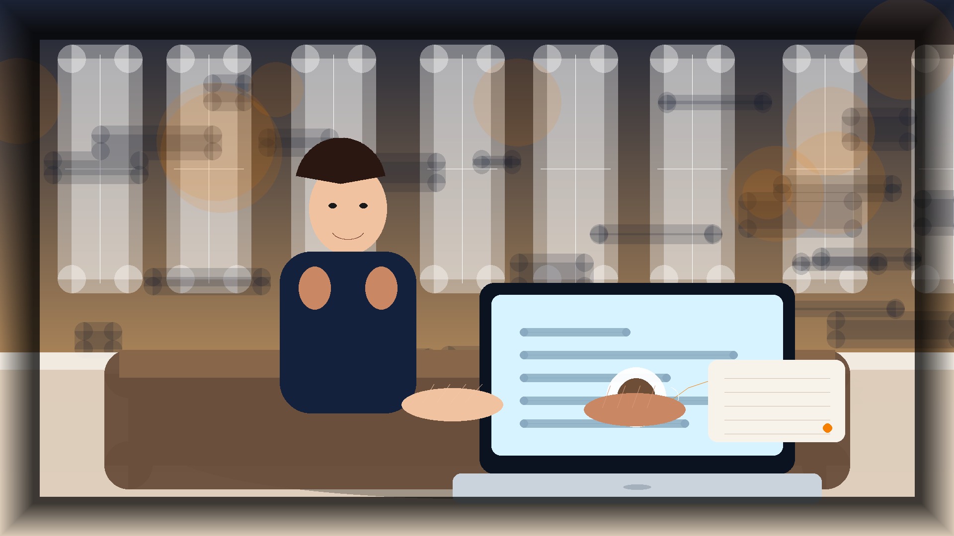Imagem humanizada relacionada a Marketplaces digitais