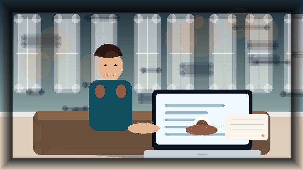 Imagem humanizada relacionada a Design de sites modernos
