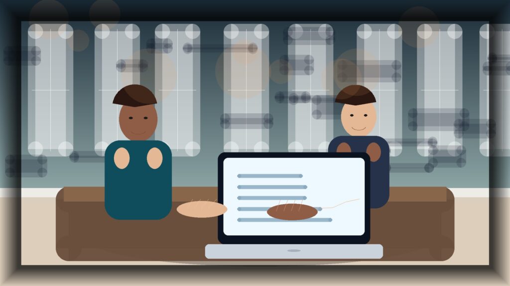 Imagem humanizada relacionada a Performance e velocidade de sites