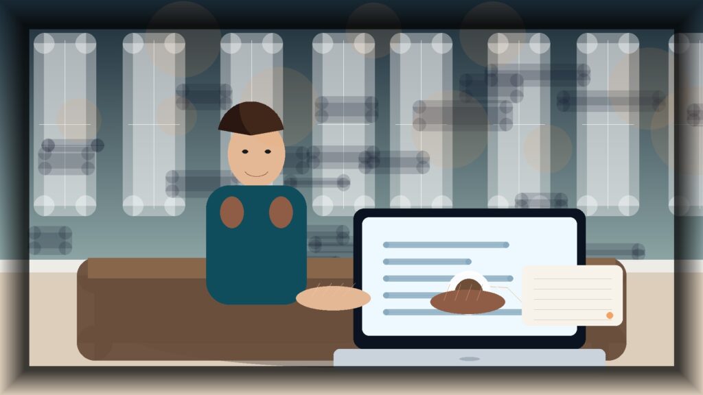 Imagem humanizada relacionada a SEO para WordPress