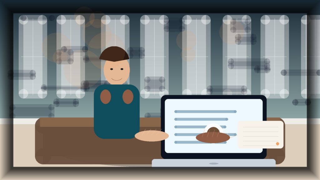 Imagem humanizada relacionada a SEO para e-commerce
