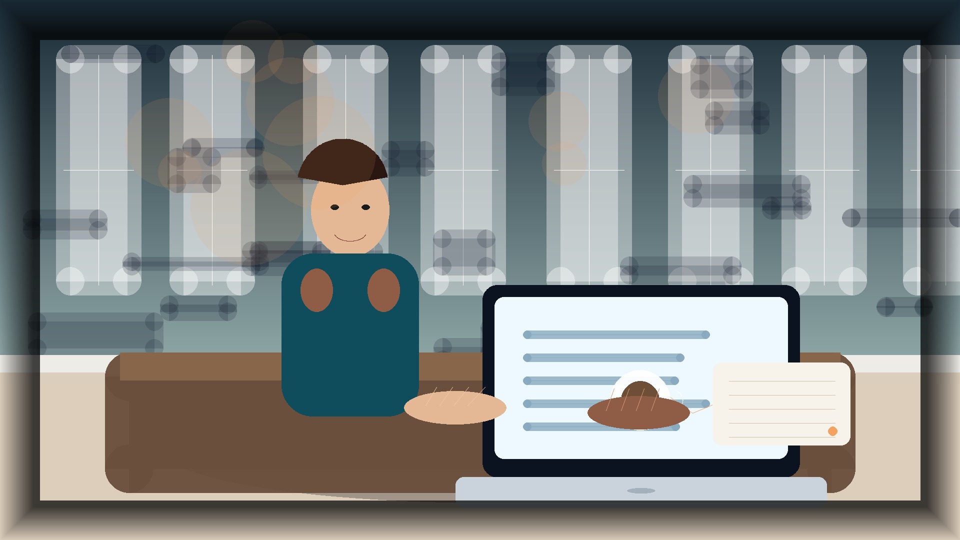 Imagem humanizada relacionada a SEO para e-commerce