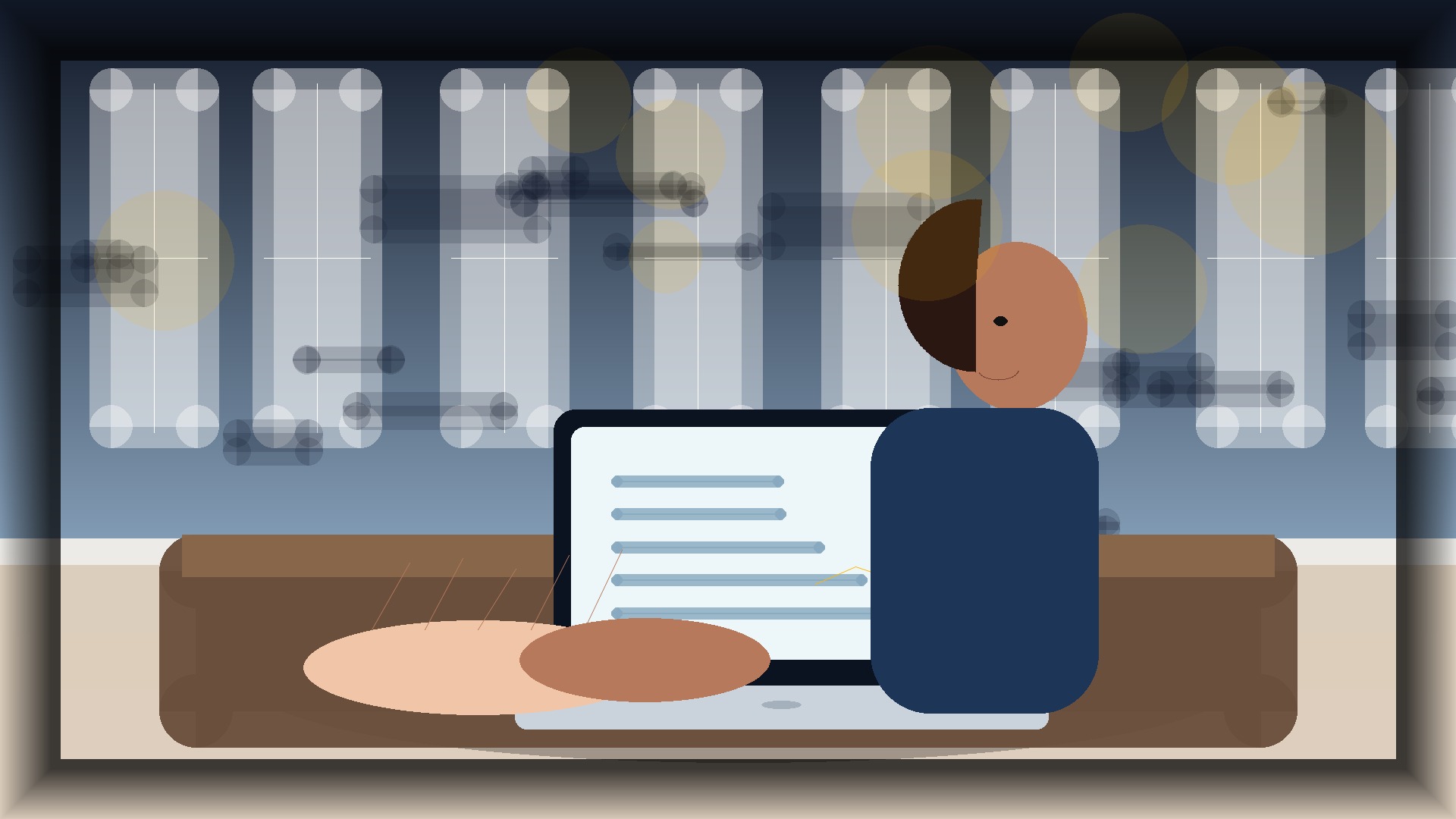 Imagem humanizada relacionada a Manutenção de sites