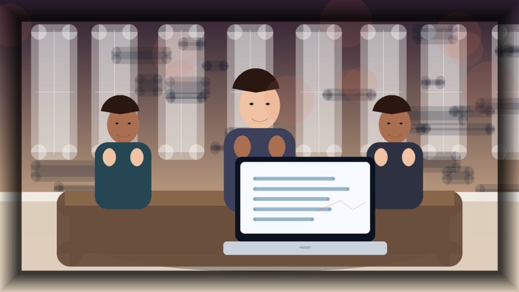 Imagem humanizada relacionada a Domínios e configuração de sites