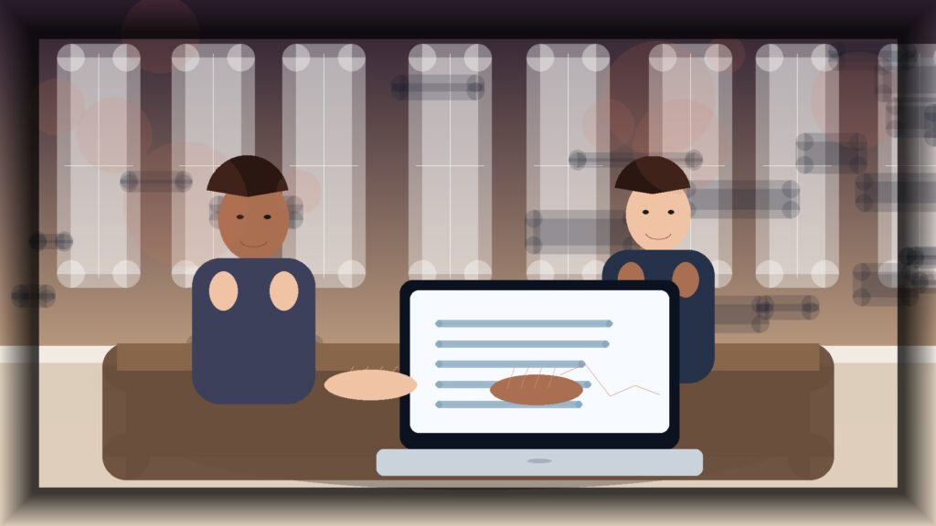 Imagem humanizada relacionada a Analytics e métricas digitais