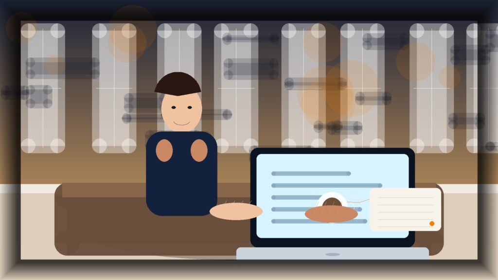 Imagem humanizada relacionada a Produtos digitais