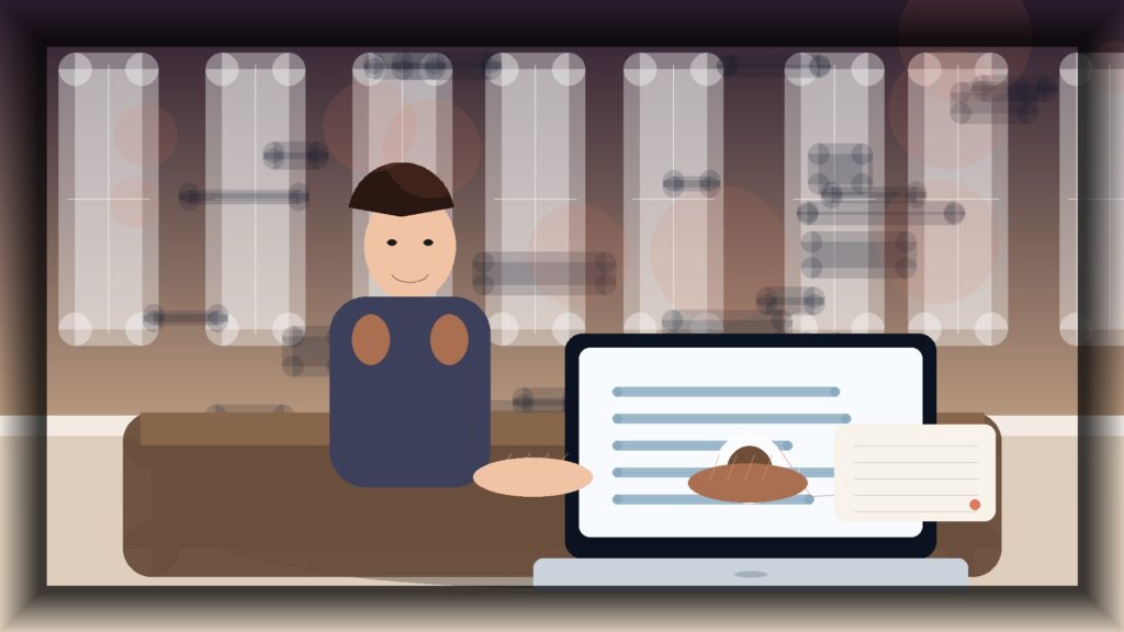 Imagem humanizada relacionada a Inteligência artificial no marketing