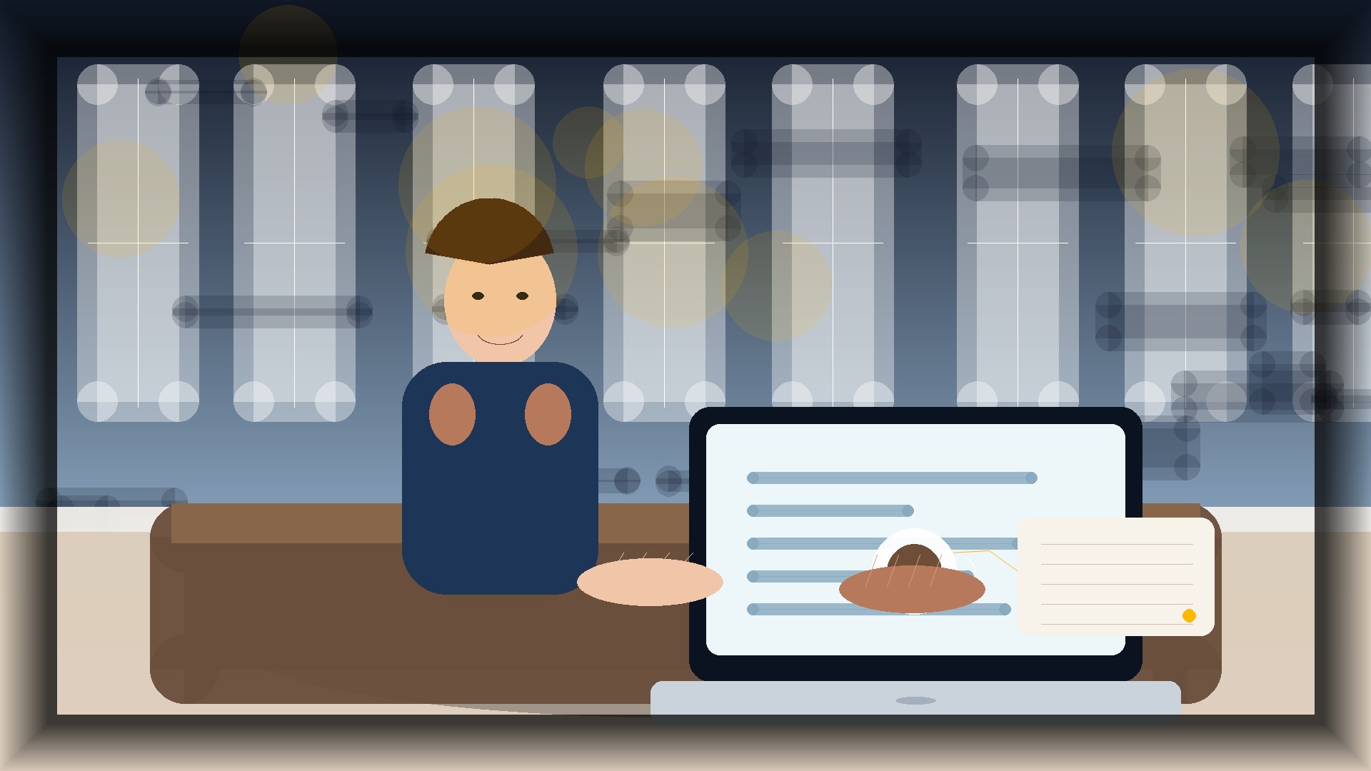 Imagem humanizada relacionada a Tendências de web design