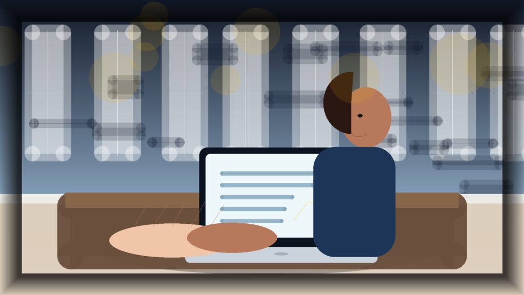 Imagem humanizada relacionada a Design de sites modernos