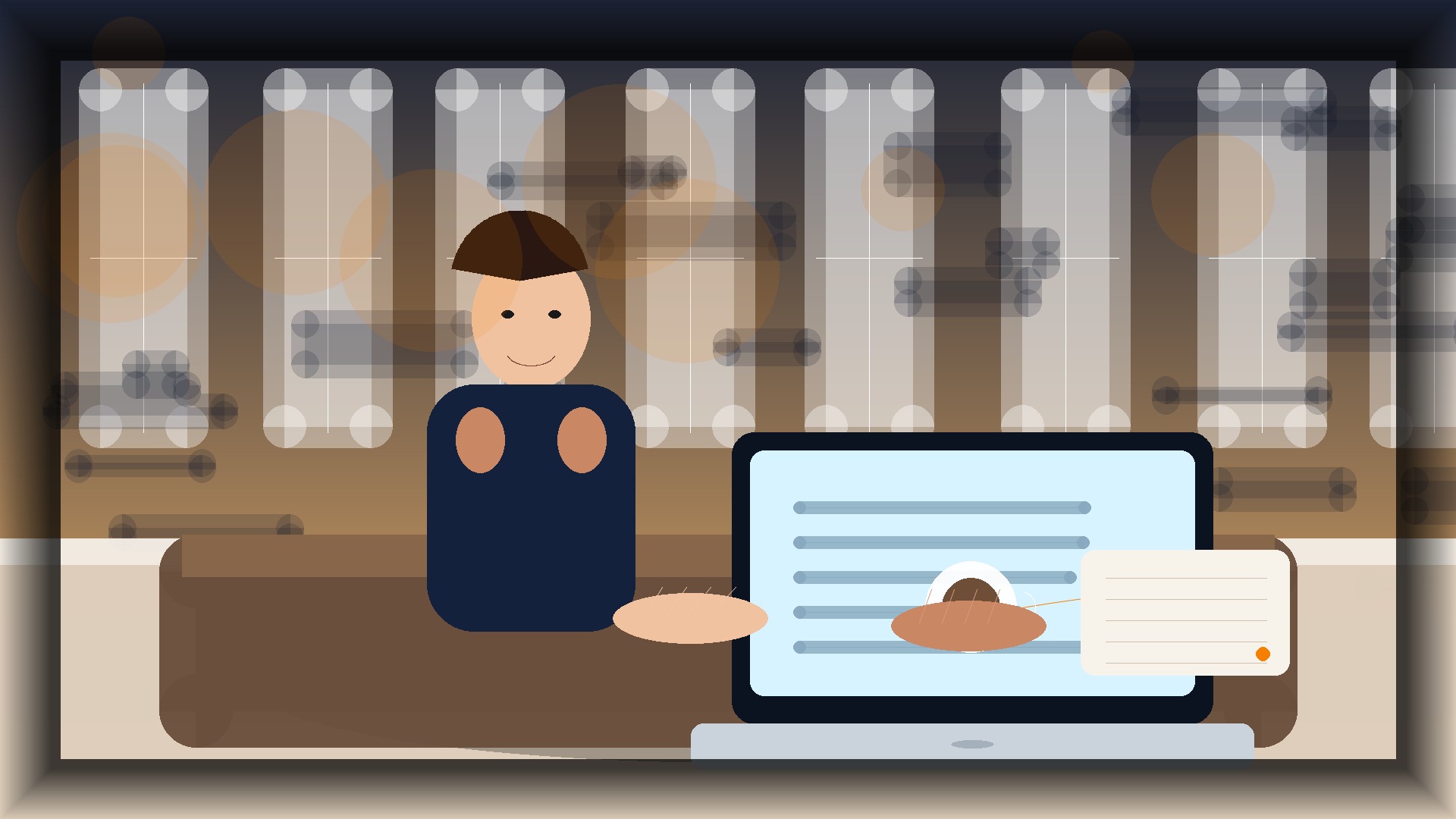Imagem humanizada relacionada a Conversão de vendas online