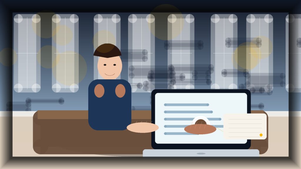 Imagem humanizada relacionada a Automação de marketing