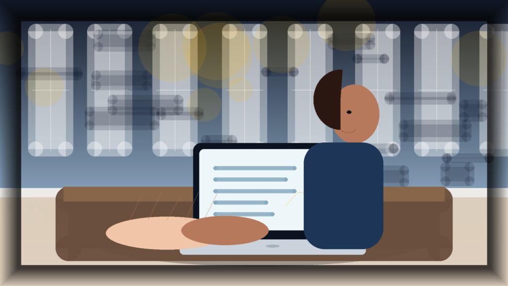 Imagem humanizada relacionada a Google Search Console