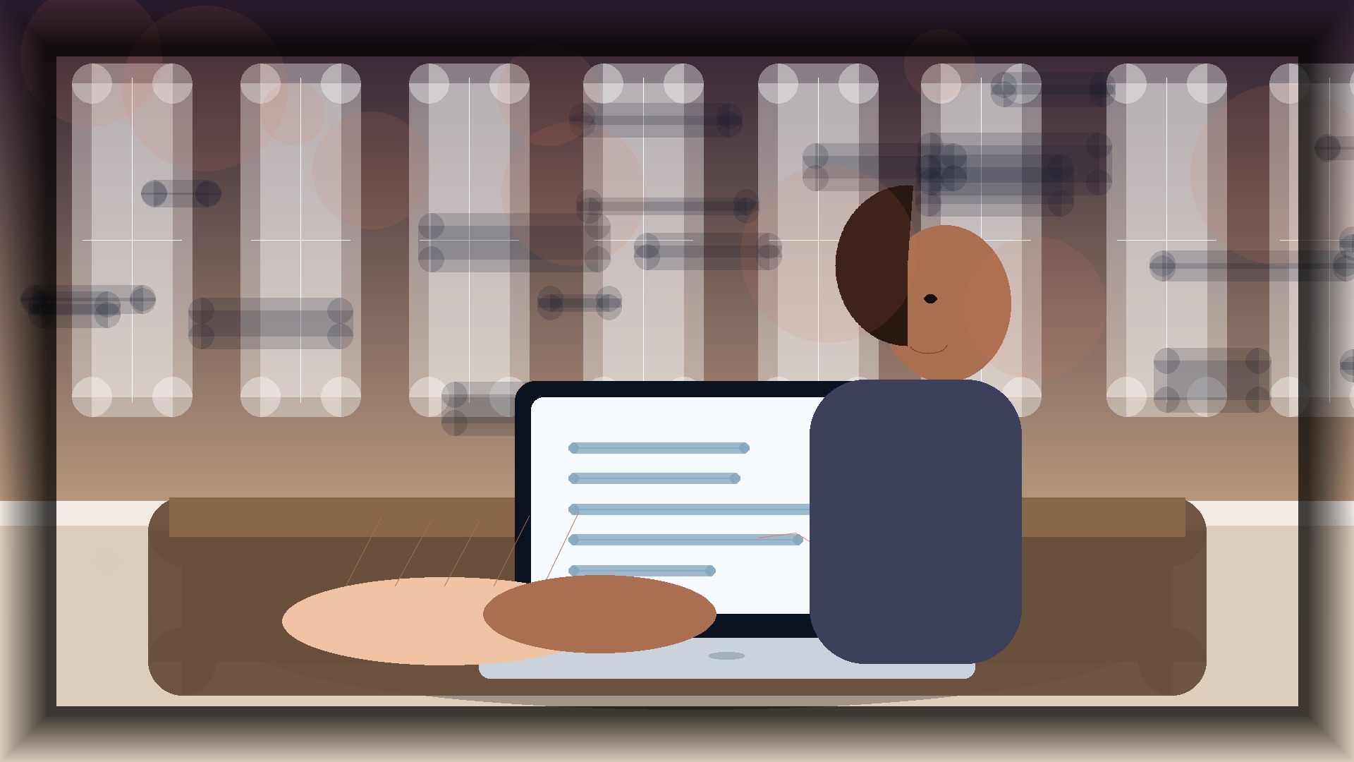Imagem humanizada relacionada a Design de sites modernos