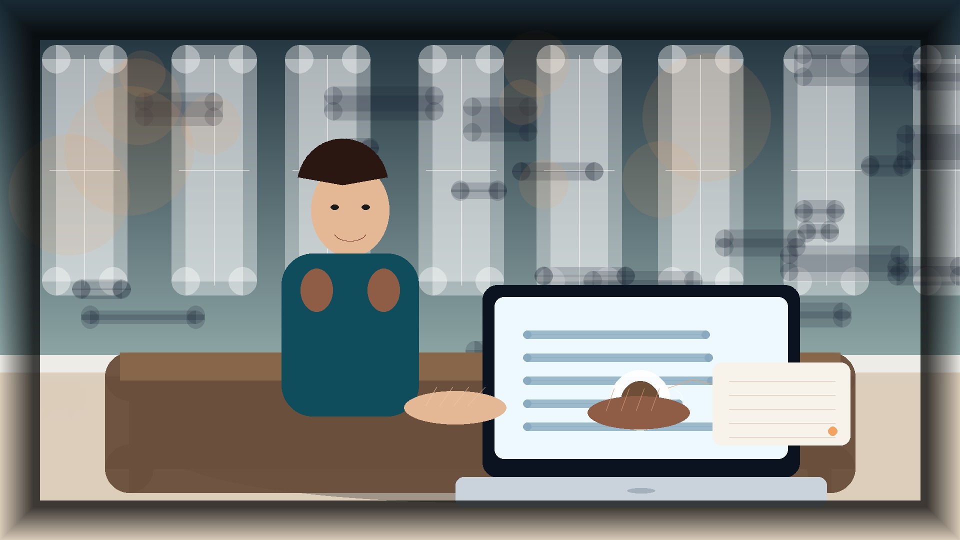 Imagem humanizada relacionada a Performance e velocidade de sites