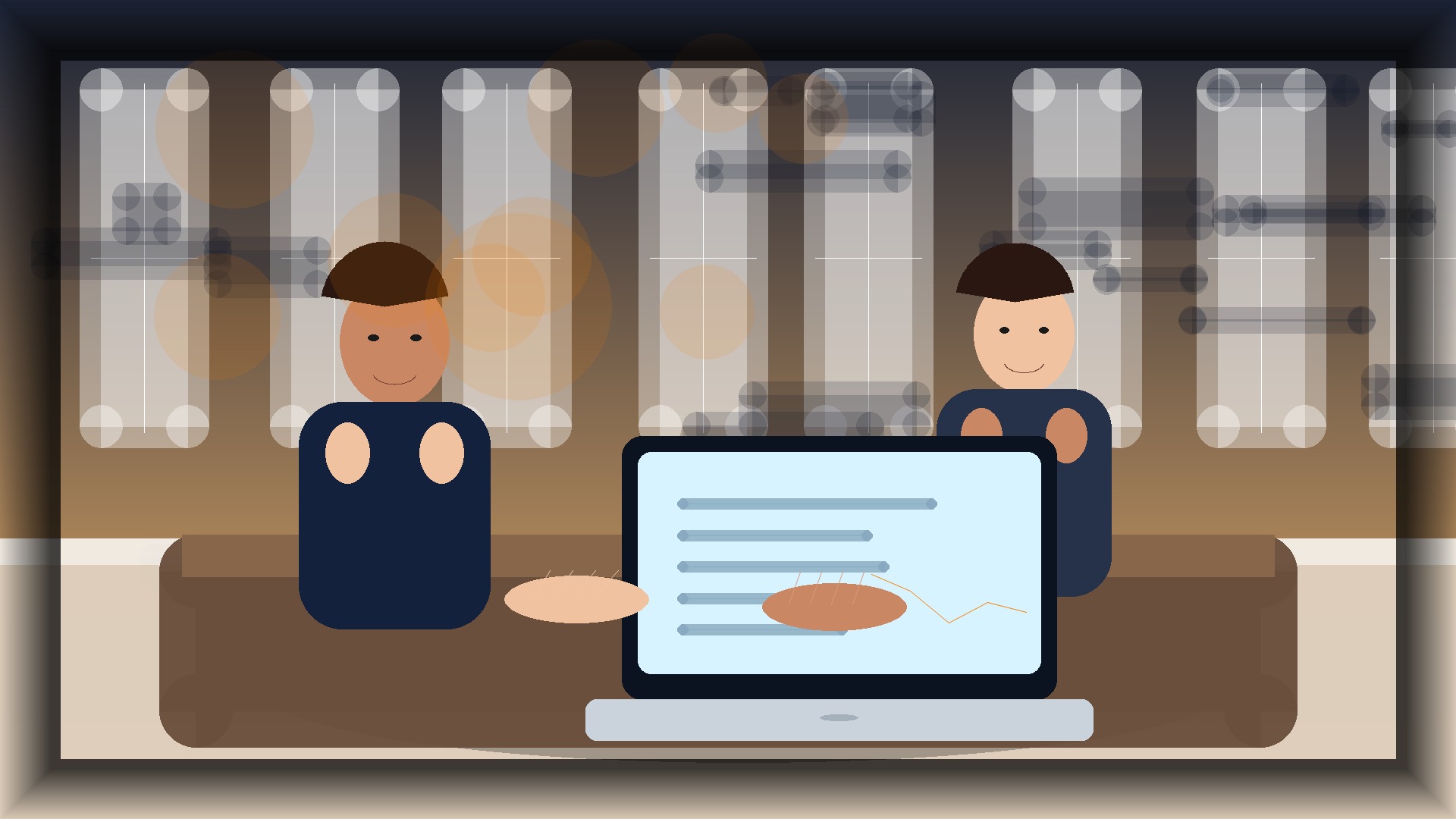 Imagem humanizada relacionada a Marketing digital para pequenas empresas