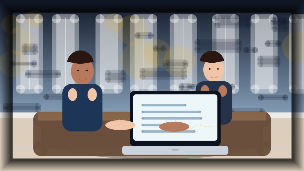 Imagem humanizada relacionada a Integração com CRM