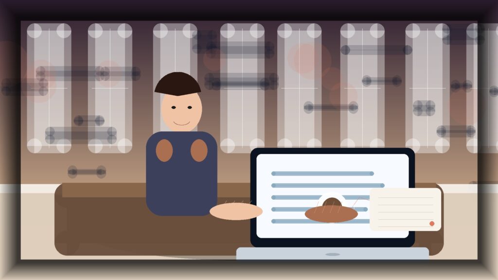 Imagem humanizada relacionada a Tendências de web design