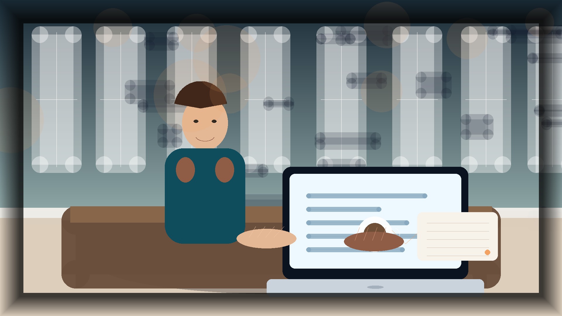 Imagem humanizada relacionada a Temas WordPress para marketplace