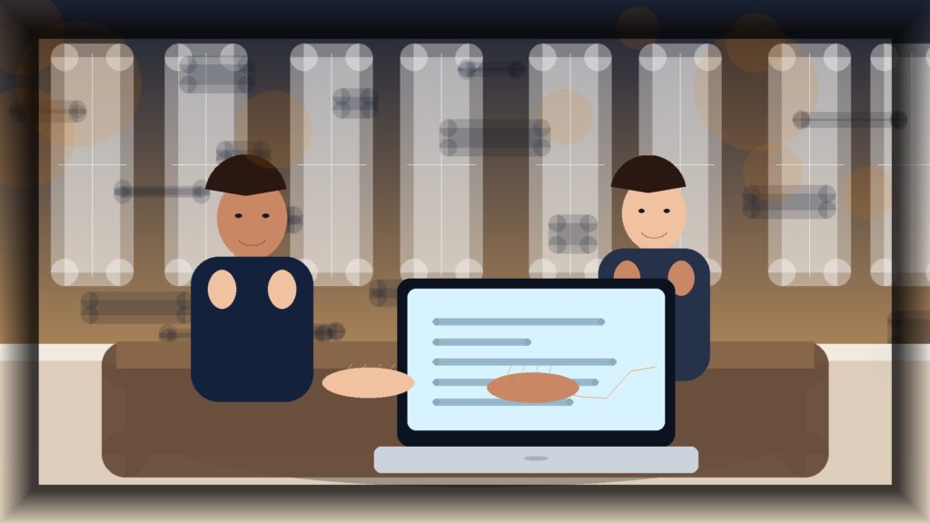 Imagem humanizada relacionada a Criação de lojas virtuais