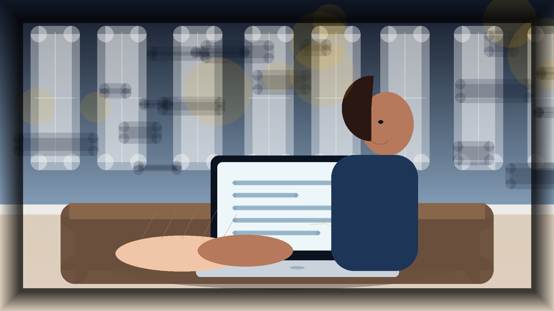 Imagem humanizada relacionada a Design de sites modernos