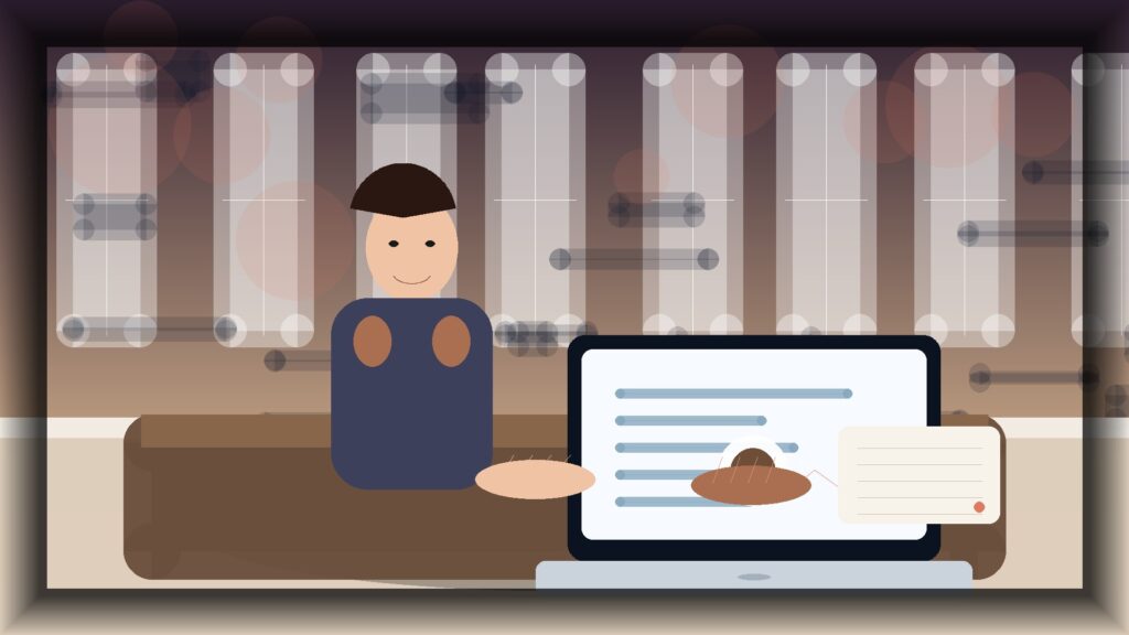 Imagem humanizada relacionada a Performance e velocidade de sites