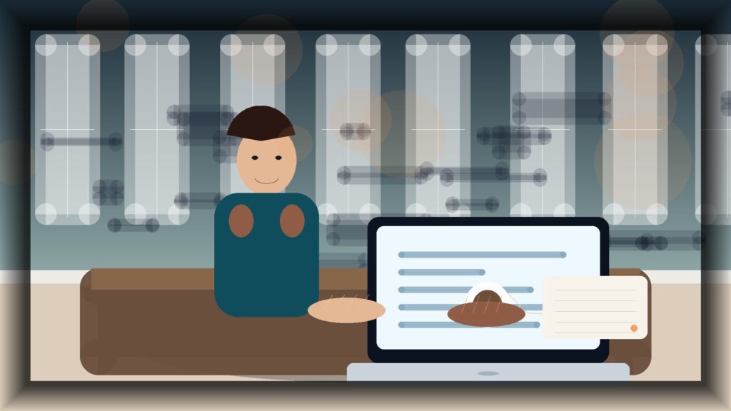Imagem humanizada relacionada a Mobile first