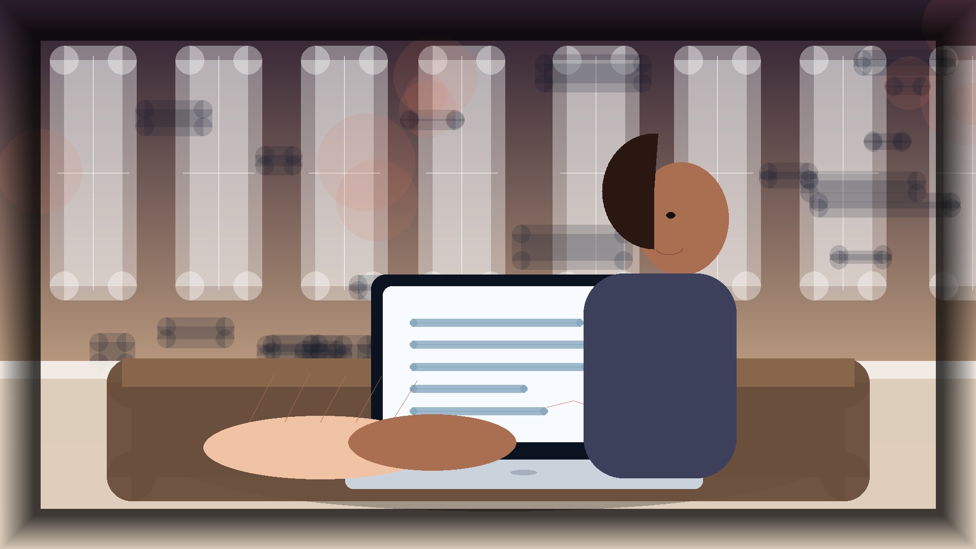 Imagem humanizada relacionada a Manutenção de sites