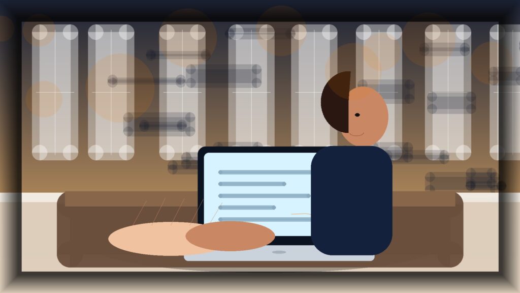 Imagem humanizada relacionada a Hospedagem para WordPress