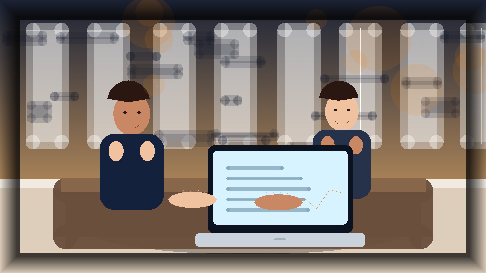 Imagem humanizada relacionada a Domínios e configuração de sites
