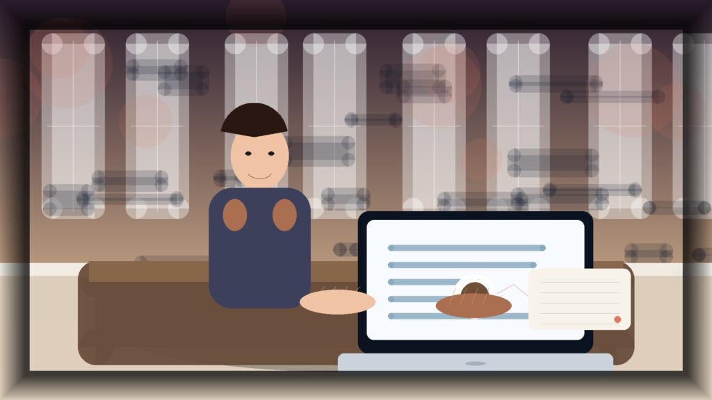 Imagem humanizada relacionada a Design de sites modernos