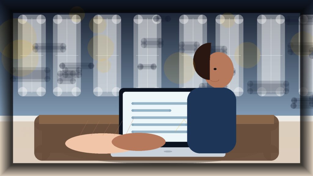 Imagem humanizada relacionada a Mobile first