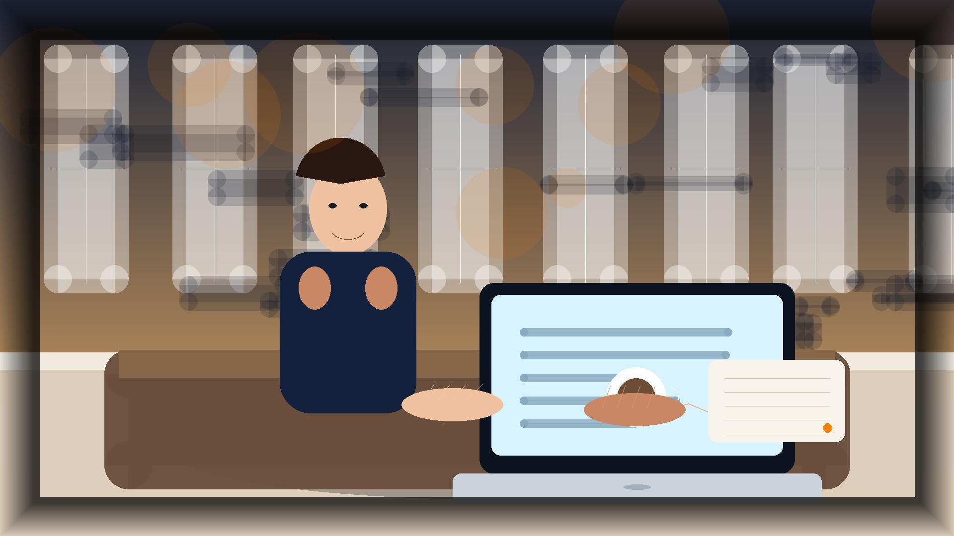 Imagem humanizada relacionada a Segurança em WordPress