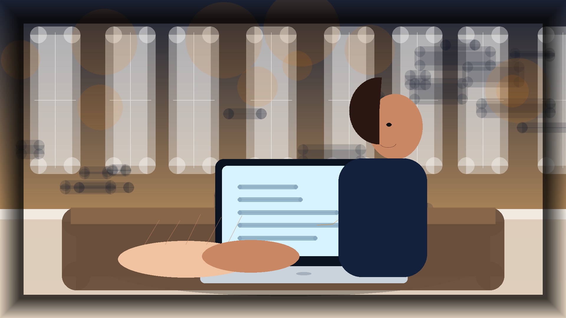 Imagem humanizada relacionada a Hospedagem para WordPress