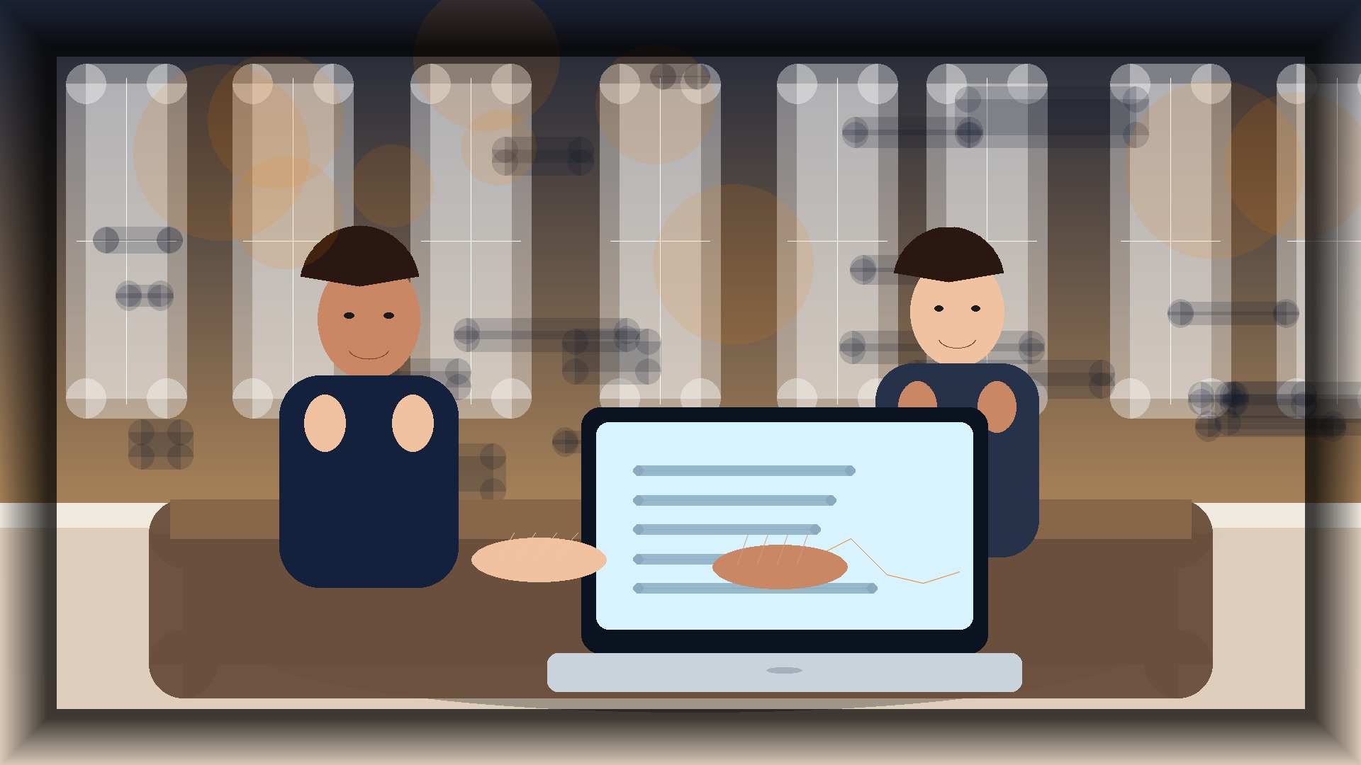 Imagem humanizada relacionada a Domínios e configuração de sites