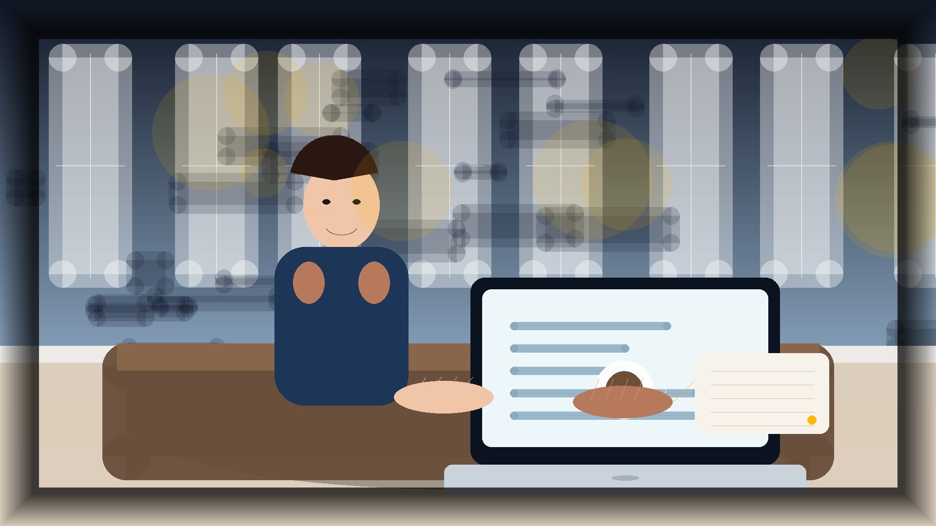 Imagem humanizada relacionada a Analytics e métricas digitais
